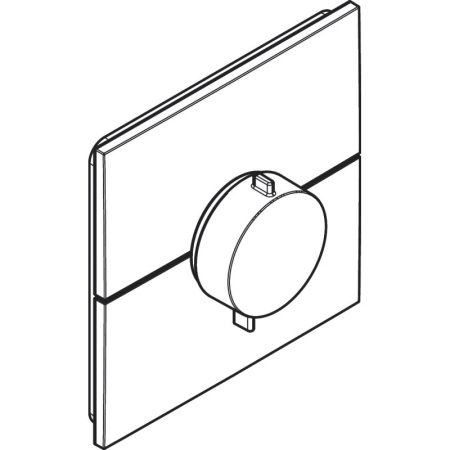 Термостат для душа с регулировкой напора Hansgrohe ShowerSelect Comfort E 15574140 шлифованная бронза