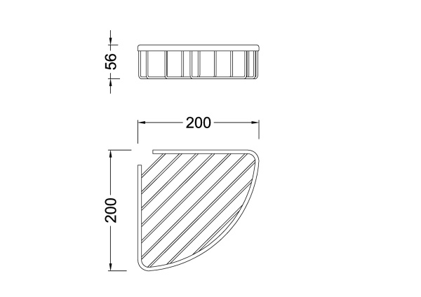 Полка угловая Timo Nelson 160077/02