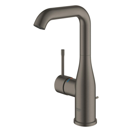 Смеситель для раковины однорычажный Grohe Essence 24174 AL1 (24174AL1) тёмный графит матовый