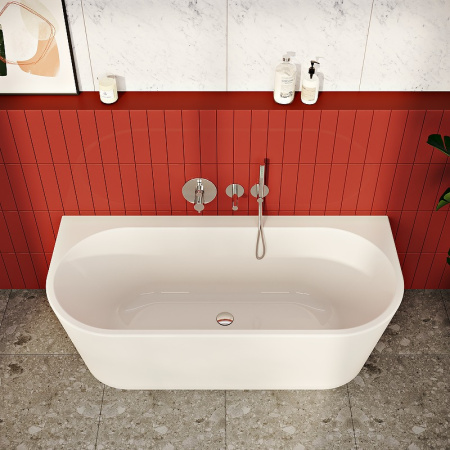 Акриловая ванна Vitra Geo (180x80) 65420006000