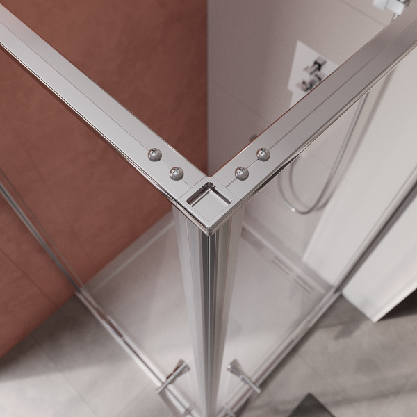 Душевой уголок (120х90) CEZARES LINER LINER-AH-2-120/90-C-Cr-R