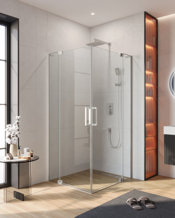 Душевой уголок (80х90) CEZARES SLIDER SLIDER-AH-2-80/90-90/100-C-Cr