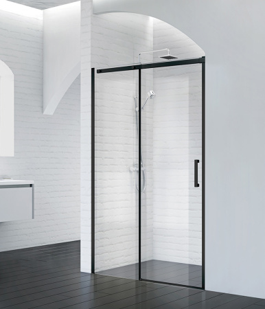 Душевая дверь (150х195) BelBagno ACQUA-BF-1-150-C-NERO