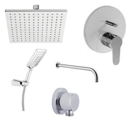 Набор встроенной душевой системы Vitra Win S A49265EXP, хром 