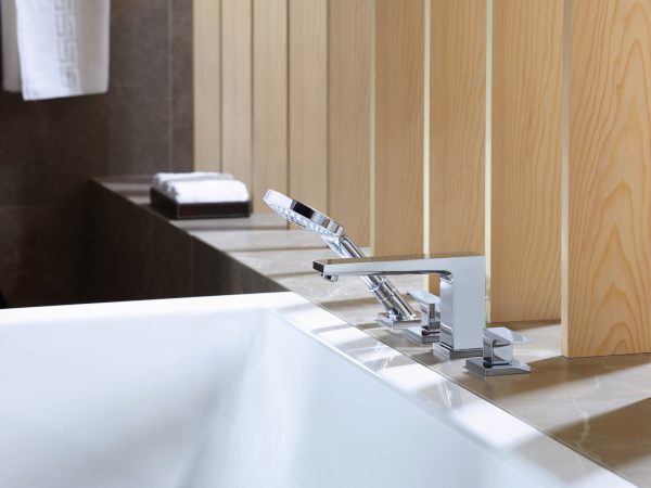Смеситель на борт ванны 4 отвесртия Hansgrohe Metropol 32553000 хром