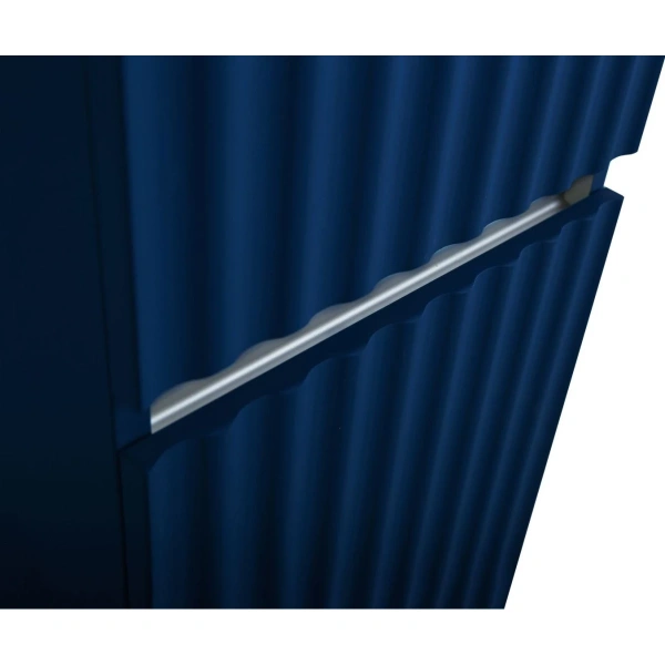 Пенал подвесной Art&Max Elegant AM-ELEGANT-1500-2А-SO-SA-LED-P сапфир матовый