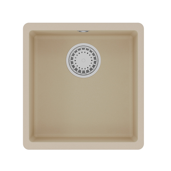 Кухонная мойка Lemark SINARA 400-U  бежевый 9910062