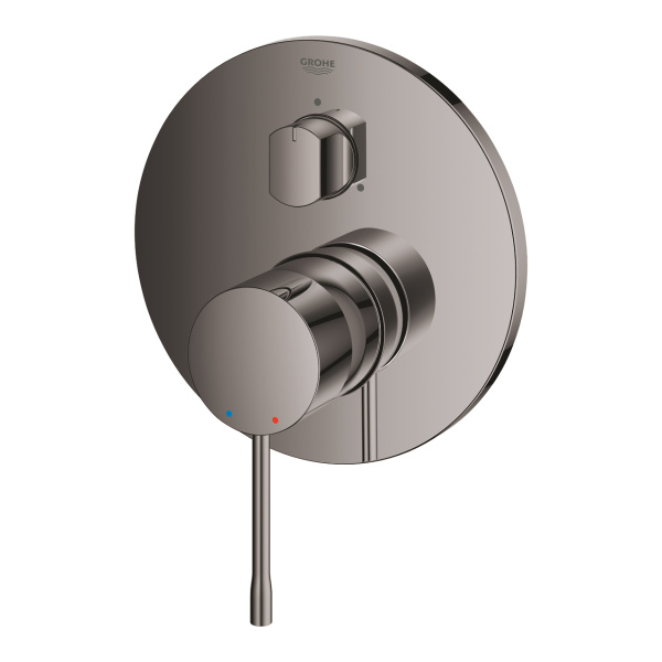 Смеситель для ванны на три положения Grohe Essence New 24169 A01 (24169A01) тёмный графит глянец