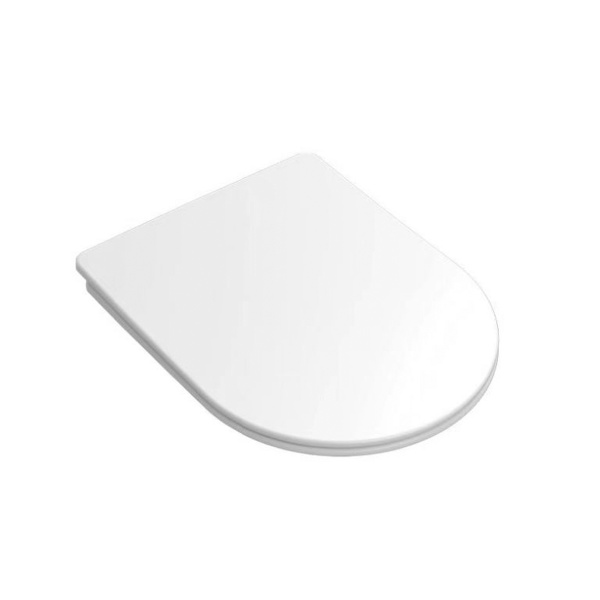 Сиденье для унитаза Grossman 4411S (тонкое, с крепежом) белое,микрофлифт,