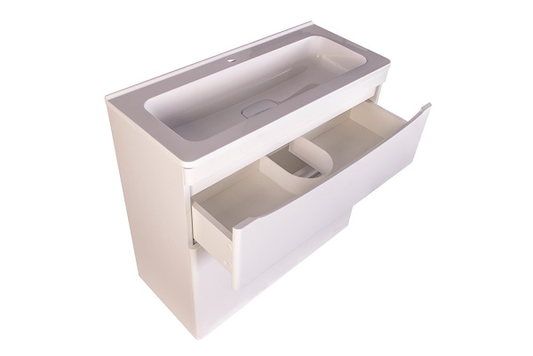 Тумба под раковину напольная Style Line Бергамо СС-00002314 белый