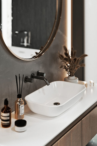 Раковина Brevita Infinity (60х36) INFSLWB01