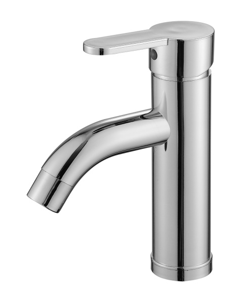 Смеситель для раковины однорычажный полимерный OneLife P99-020cr хром