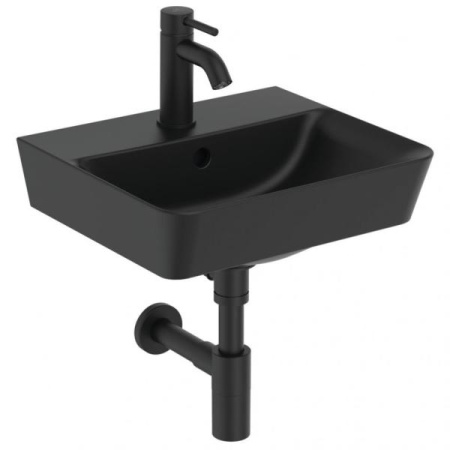Сифон G1 1/4" для раковины Ideal Standard T4441XG, черный