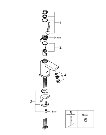 Рычаг Grohe 46945000