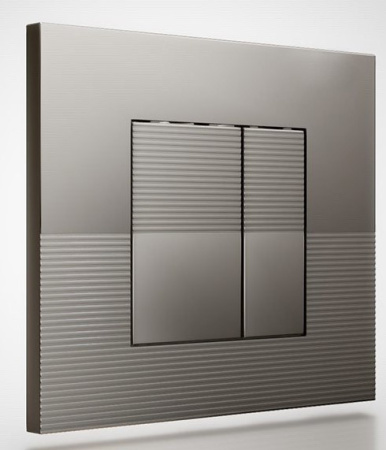 Кнопка смыва для инсталляций beWash Fide P03MC, хром матовый 500RZVP0300MKK000001