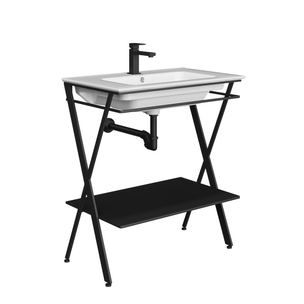 Консоль под раковину Kerama Marazzi Piano Next 75 PIA.N.75\BLK