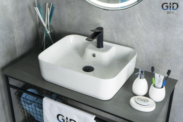 Раковина накладная (52х41,5) Gid N9445