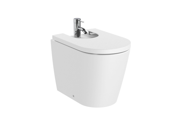 Биде напольное Roca Inspira round BTW 357527620 белый матовый