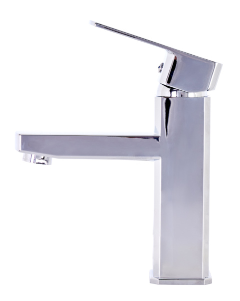 Смеситель для раковины однорычажный полимерный OneLife P06-021cr хром