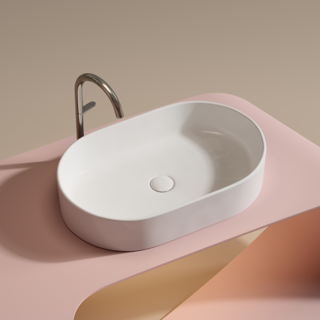 Раковина накладная (60,8х38,5) Ceramica Nova ELEMENT CN6048