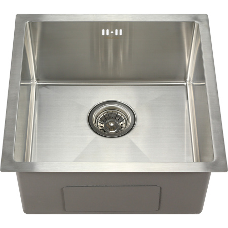 Кухонная мойка: (45х45х22) MELANA ProfLine D4545H, сатин