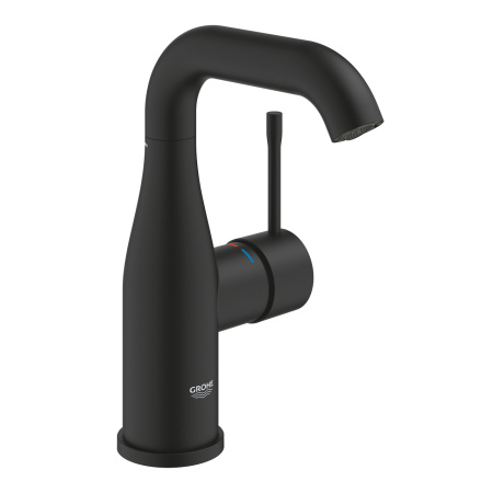 Смеситель для раковины однорычажный Grohe Essence New 24176 KF1 (24176KF1) фантомный чёрный