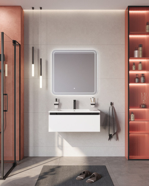 Тумба под раковину Cezares SLIDER-800-1C-SO-BO