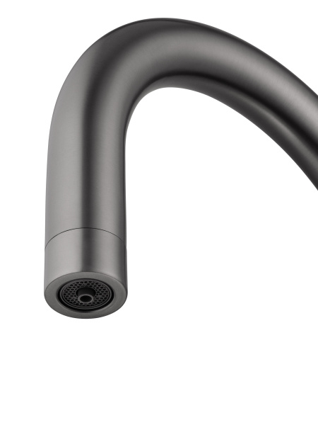 Смеситель для кухни c подключением фильтра WONZON & WOGHAND, темный графит WW-3211-BGG