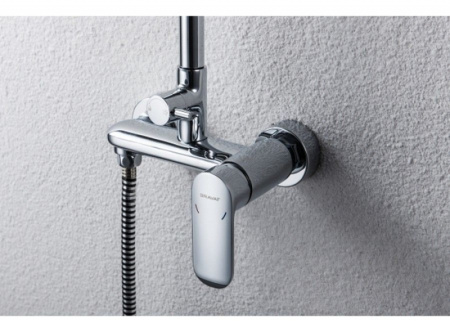 Душевая система для душа Bravat Opal F9125183CP-A5-RUS