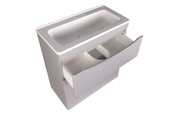 Тумба под раковину напольная Style Line Бергамо СС-00002312 серый