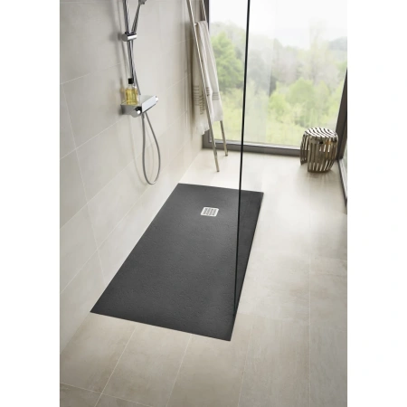 Душевой поддон Roca Terran 160x80 черный, AP10164032001400