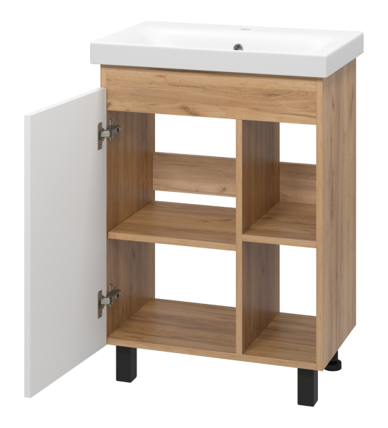 Тумба с раковиной Misty Крафт 60 УТ000013343