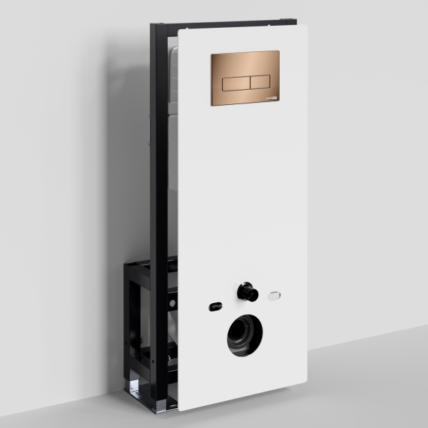 Инсталляция для унитаза WasserKRAFT Glan 66TLT.010.ME.WH.RG03