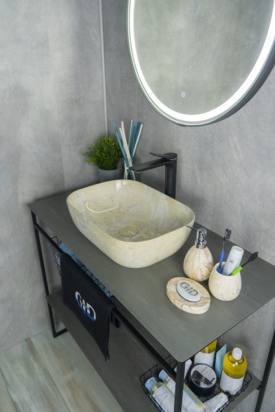 Раковина накладная (46х32,5) Gid Mnc547