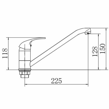 Смеситель для кухни FASHUN A4915