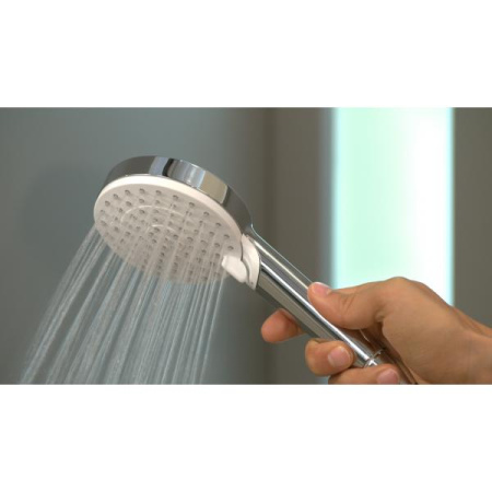 Душевой набор Hansgrohe Crometta Vario EcoSmart 26693400 белый/хром