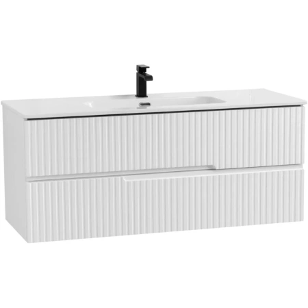Тумба под раковину Cezares DUET-N-1200-2C-SO-BO Bianco Opaco