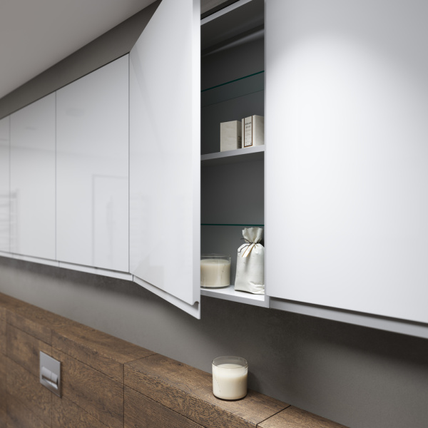 Шкаф Cersanit MODUO 40 SB-SW-MOD40/Wh