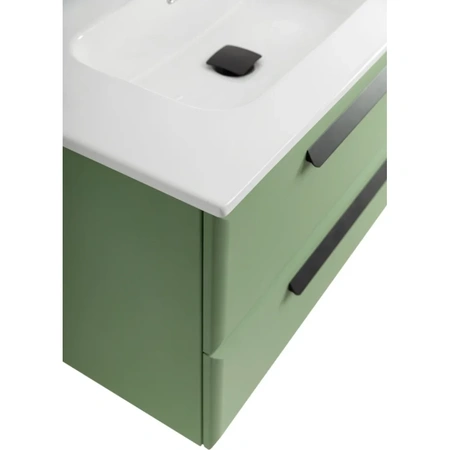 Тумба под раковину Cezares ECO-CER-N-800-2C-SO-PS-P Фисташковый Софт без ручек
