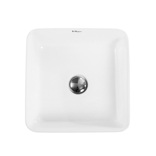 Накладная раковина (38х38) BelBagno BB1407