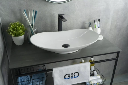 Раковина накладная (61х37) Gid N9811