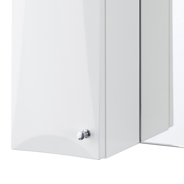 Зеркальный шкаф Aquaton Джимми 57 левый белый 1A034002DJ01L