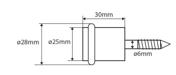 Дверной упор Bemeta 101218015