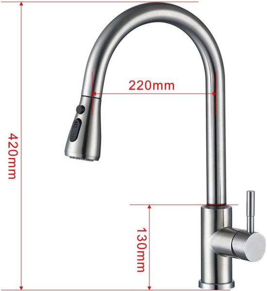 Смеситель для кухни ESKO TSS 519