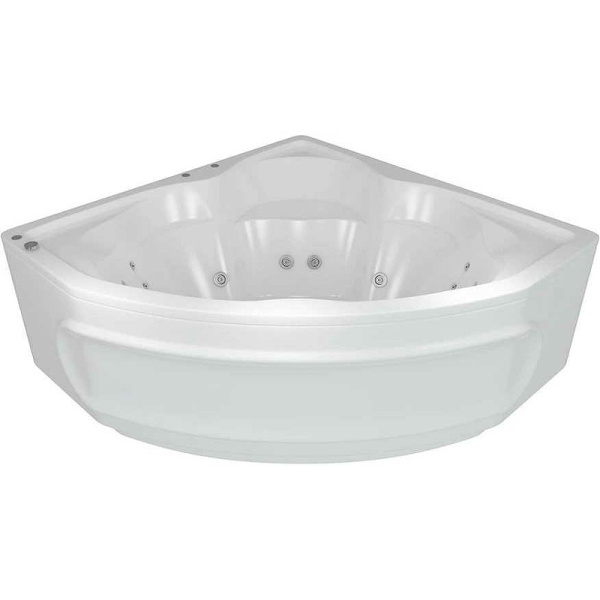 Акриловая ванна Aquatek Сириус (164х164) с гидромассажем Standard (пневмоуправление) SIR164-0000006