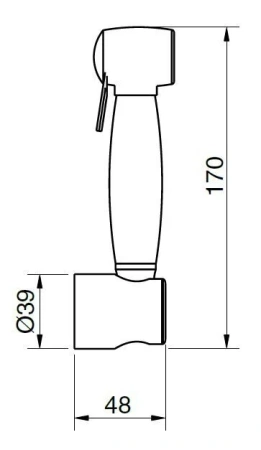 Гигиенический набор Cezares ATLANTIS-U-IFS-02