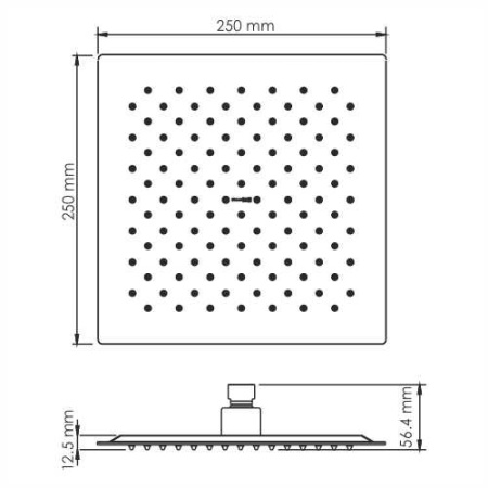 Душевой комплект WasserKRAFT Wiese A8458.182.200.186.195.202.176 Thermo