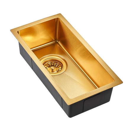 Кухонная мойка (23х45) EMAR EMB-126A PVD Nano Golden