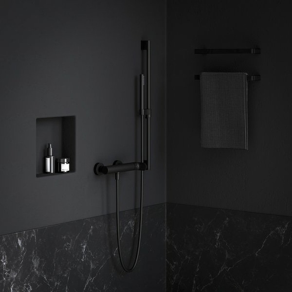 Смеситель для душа Ravak Eleganta EL 032.20BLM X070294 черный