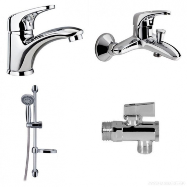 Смесители комплект GPD Nerida BNS03